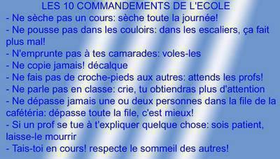 les 10 commandemen...