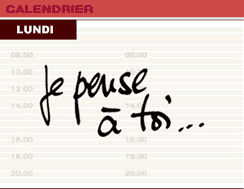 calendrier...