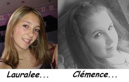 Lauralee et Clemence...